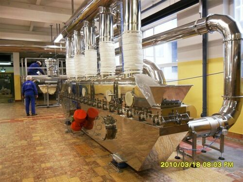 آخرین مورد شرکت استفاده از خشک کن بستر سیال لرزان برای خشک کردن گرانول های مداوم در اتریش