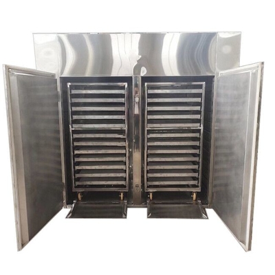 دستگاه خشک کن میوه صنعتی 9-15KW سینی هوای گرم شیمیایی 304SS