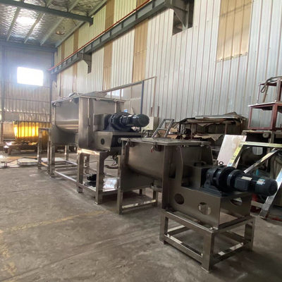 CE 1000L ریبون مخلوط کن سبزیجات خشک شده برای آرد شکر