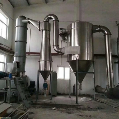 دستگاه خشک کن صنعتی 25-60kg/H فولاد ضد زنگ چرخشی فلاش خشک کن پیچ تغذیه کننده