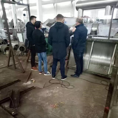 خشک کن بستر سیال ارتعاشی افقی 450 ولت تجهیزات خشک کن شیمیایی دارویی