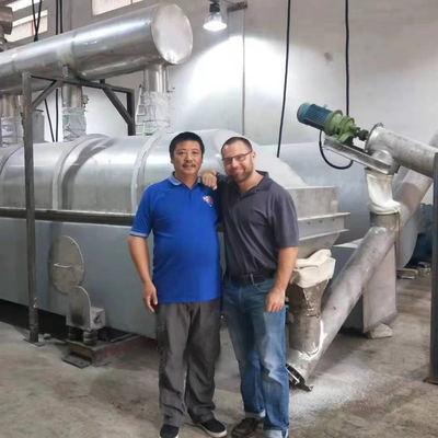 خشک کن بستر سیال ارتعاشی 35-50kg/H