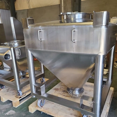 میکسر شیمیایی صنعتی دارویی IBC Bin Blender مخروطی تک بازویی