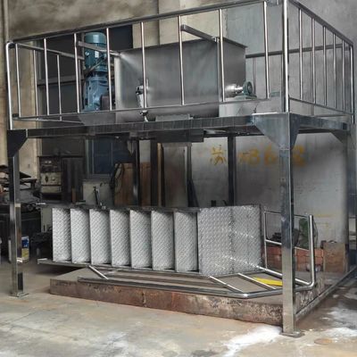 مخلوط کن روبانی 304 دوبل مارپیچ گرانول پودر خشک