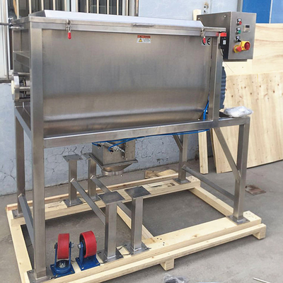 میکسر روبان افقی OEM 3000L از جنس استنلس استیل دوبل روبان مارپیچ مخلوط کن