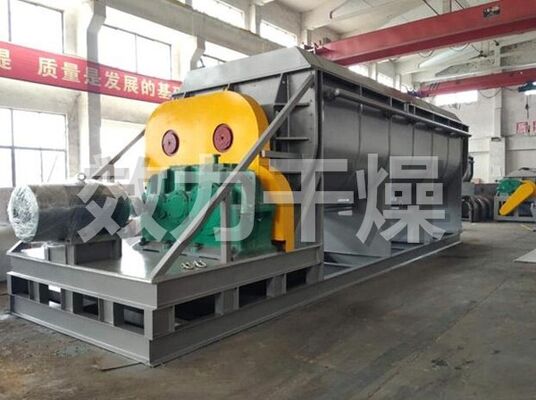 خشک کن پارویی توخالی فولاد ضد زنگ برای استریل کردن آرد مواد غذایی