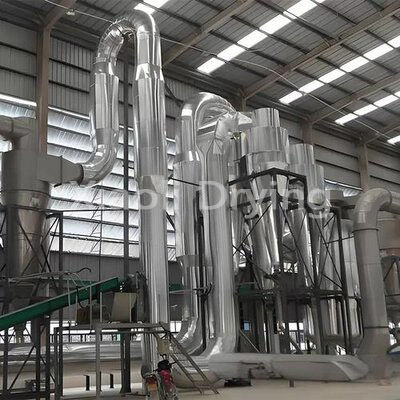 خشک کن پنوماتیک صنعتی QG / FG برای پردازش مواد شیمیایی درجه دارویی