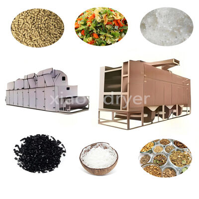 دستگاه خشک کن کمربند تک لایه ای برای برش های دارویی