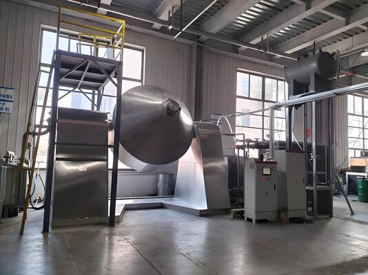 1500L Double Cone Rotary Vacuum Dryer Machine For Flavors Additives Starch