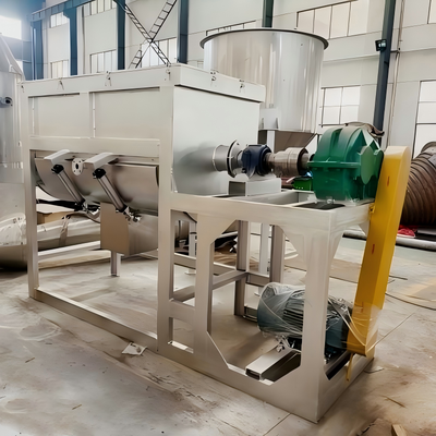 مخلوط کننده پیست افقی پودر شیمیایی 3000L 1200-1800kg مخلوط کننده دسته ای کارایی بالا