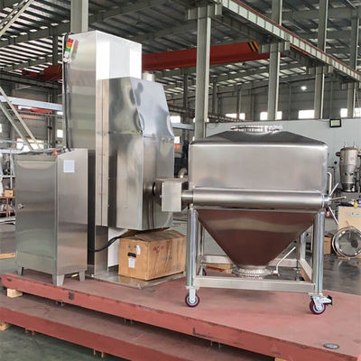 PLC Touch Screen 1000L Lifting Hopper IBC Bin Mixer for Nutraceuticals
