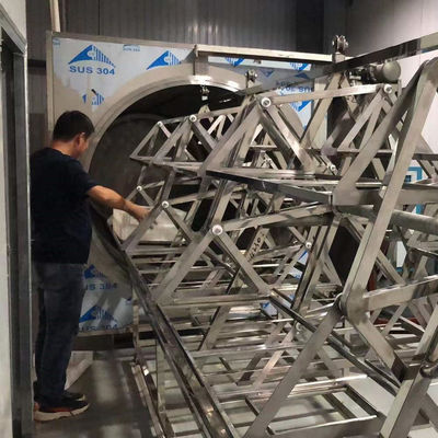 200-300kg/H مایکروویو وکیوم خشک کن دستگاه خشک کن دارویی اجاق گاز خشک کن