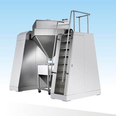 دستگاه مخلوط کن 3-10 دور در دقیقه NTC Food IBC Bin Blender Screw Fixed Lift Hopper Mixing Machine