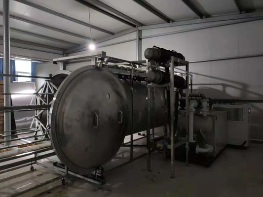 خشک کن مایکروویو وکیوم WKS 9.6kg/H تا 12kg/H آبگیری کننده مواد غذایی