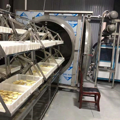 38.4-48kg/H مایکروویو خلاء خشک کن 304 اجاق میوه خشک کن از جنس استنلس استیل