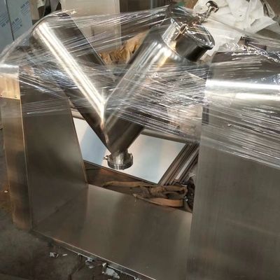 مخلوط کن پودر خشک نوع V دستگاه مخلوط کن مواد غذایی ادویه جات ذرات ماسالا